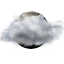 Partly cloudy